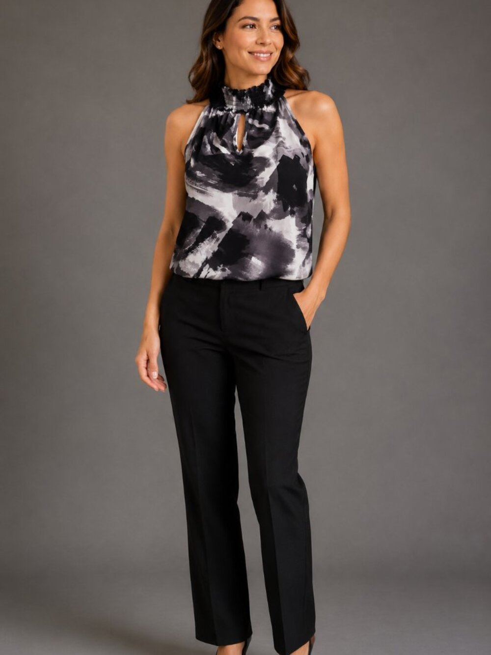 Adrienne Vittadini Sleeveless Top